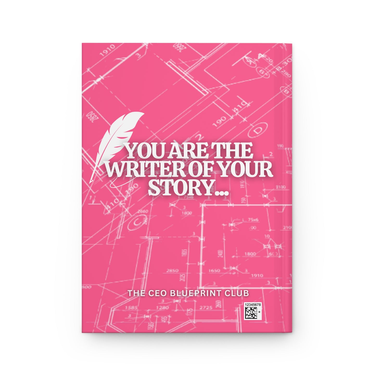The CEO Blueprint Agency Pink Blueprint Journal for Adults & Teens (Hardcover)