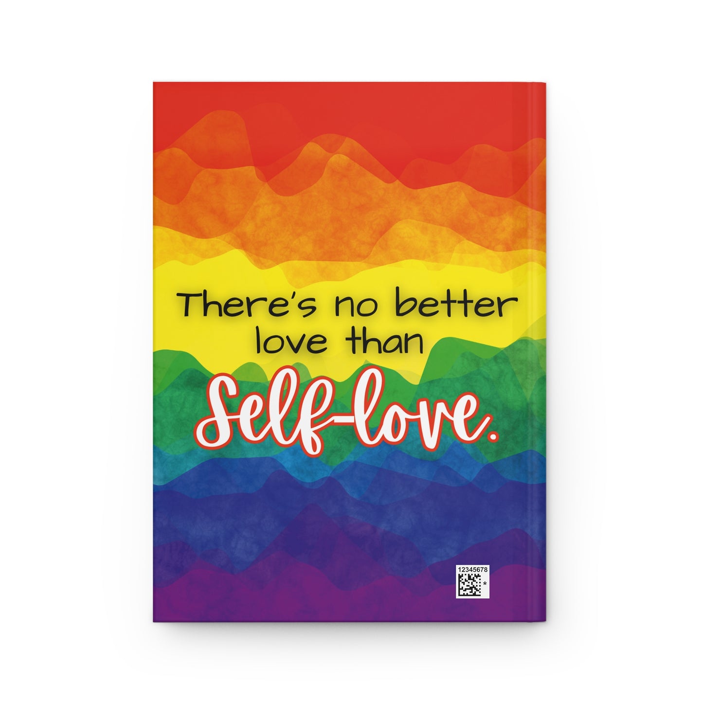 The CEO Blueprint Agency LOVE Matte Hardcover Journal (Ruled) - Rainbow