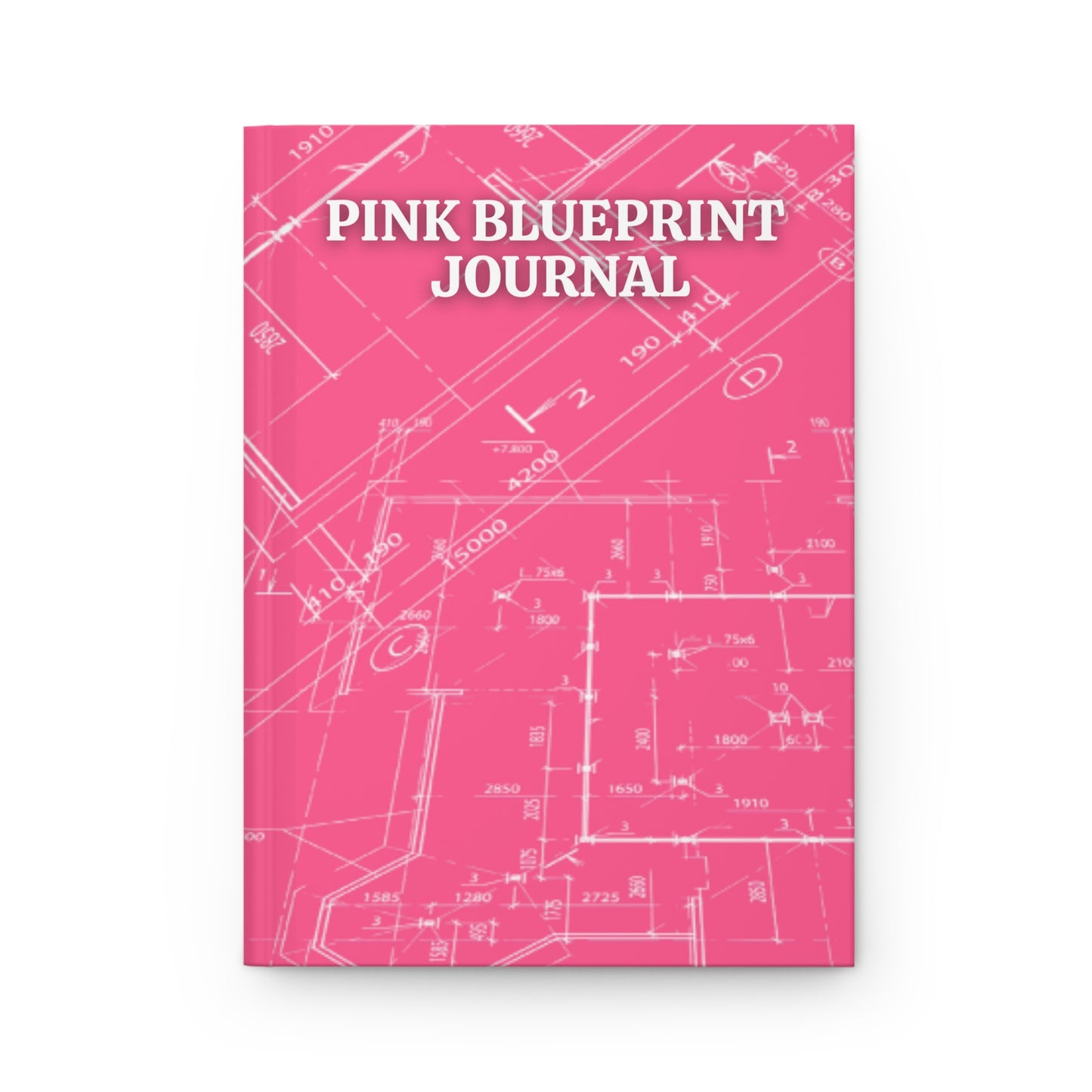 The CEO Blueprint Agency Pink Blueprint Journal for Adults & Teens (Hardcover)