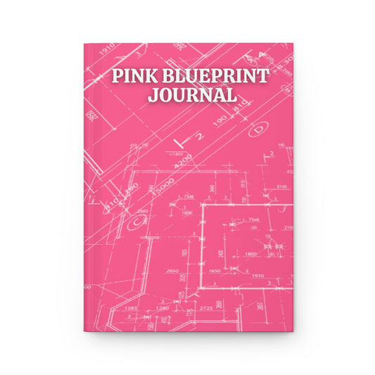 The CEO Blueprint Agency Pink Blueprint Journal for Adults & Teens (Hardcover)